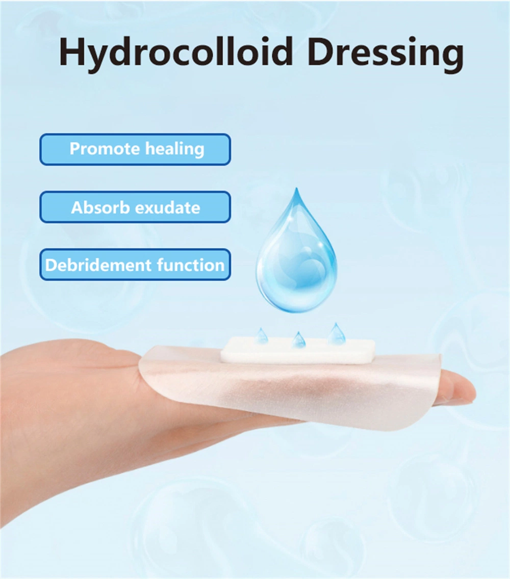 Factory Supply Medical-Advanced Dressing-Medical Chitosan Dressing Hydrocolloid Dressings for Wound Care