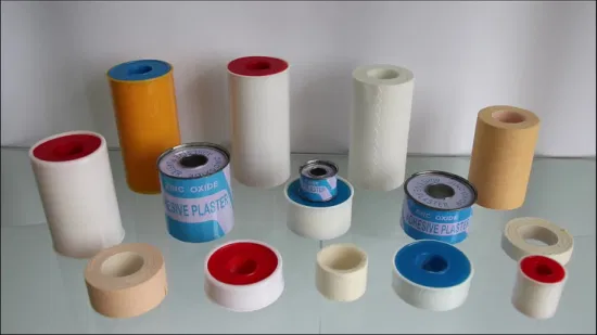 Zinc Oxide Cotton Elasto Plaster Tape Adhesive Tape Zinc Oxide Plaster
