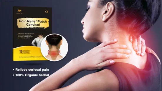 Customized Product Wormwood Oil Extract Adults Cervical Pain Relieving Patch